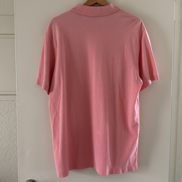 Vineyard Vines Classic Polo Shirt Men’s L Pink Whale Logo Cotton Short Sleeve - Picture 6 of 6